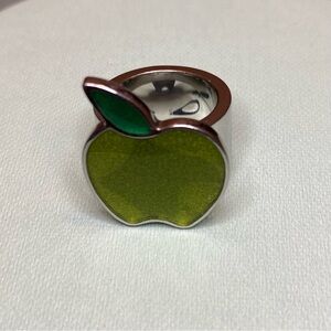 Swatch Fructuós green apple ring size 6.5